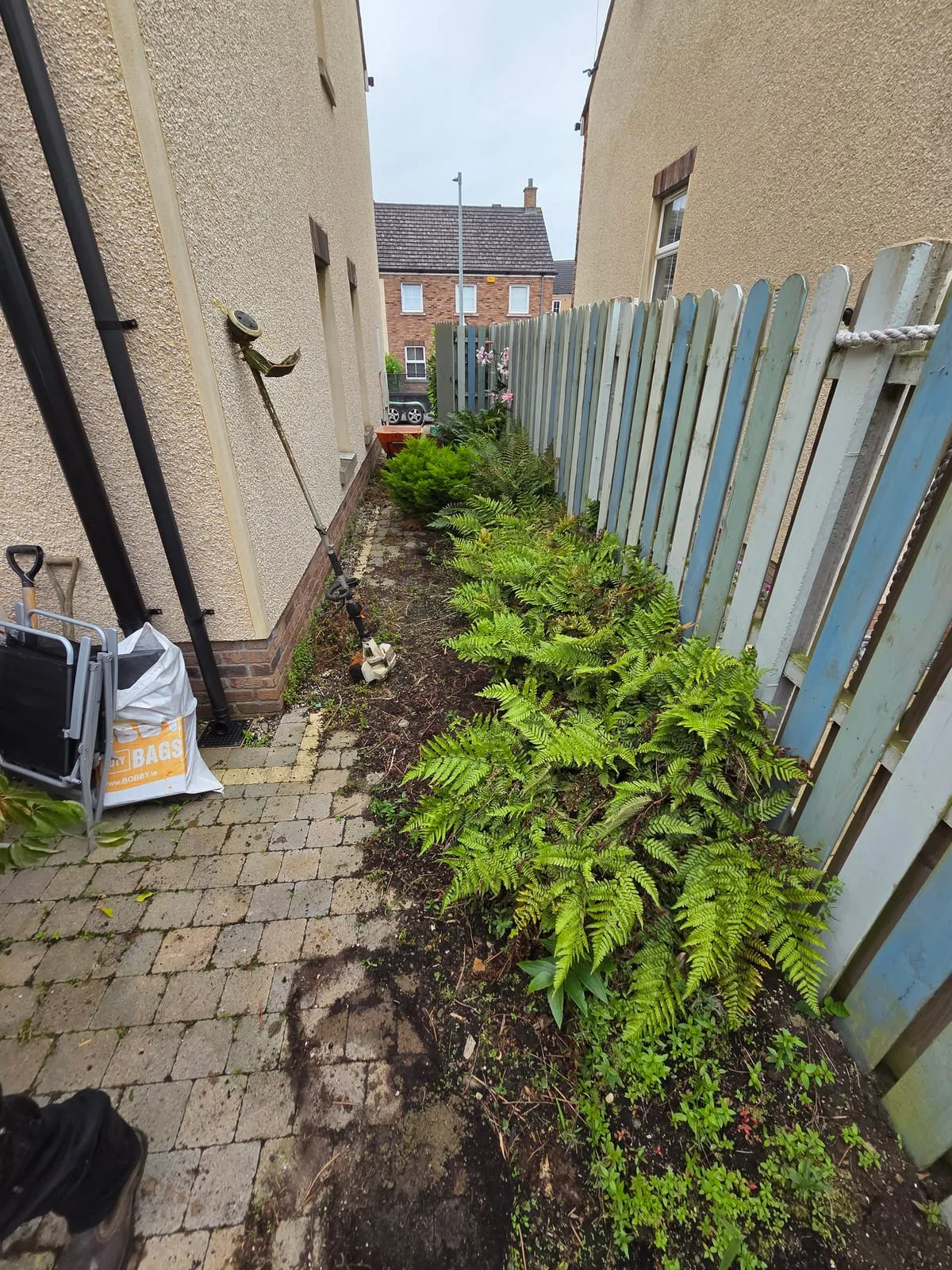 Before β Annagassan Garden Landscaping